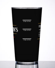 “STOUT LEGEND” The Black Stuff Half Pint Cup (Guinness Parody)