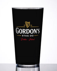 “STOUT LEGEND” The Black Stuff  Pint Cup (Guinness Parody)