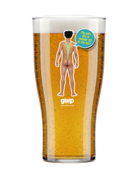 “GREAT SUCCESS” Stag Tulip Pint Cup (Custom Name & Photo)