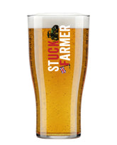 Stuck Farmer Elite Tulip Pint - Unbreakable Polycarbonate Colour Strip Design