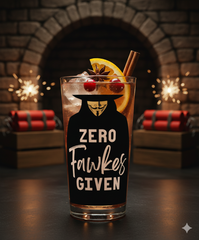 'ZERO FAWKES GIVEN' – Bonfire Night Reusable Pint Cup