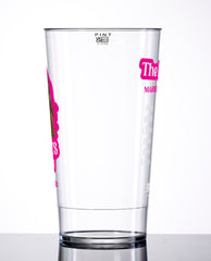 Pink Bridal Personalised Pint Cup (Custom Face and Name, 18+)