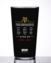 “STOUT LEGEND” The Black Stuff  Pint Cup (Guinness Parody)