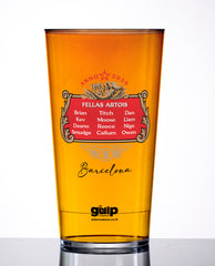 “STELLAR NIGHT” — Star-Crest Lager Parody Pint Cup