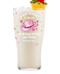“Yee Haw! The Hen’s Last Rodeo” Personalised Tulip Pint Cup