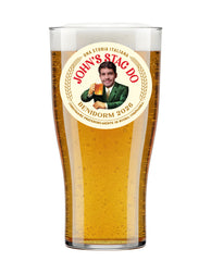 “BIRRA LADETTI” — Italian-Style Lager Parody Tulip Pint Cup