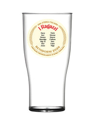 “BIRRA LADETTI” — Italian-Style Lager Parody Tulip Pint Cup