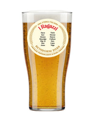 “BIRRA LADETTI” — Italian-Style Lager Parody Tulip Pint Cup