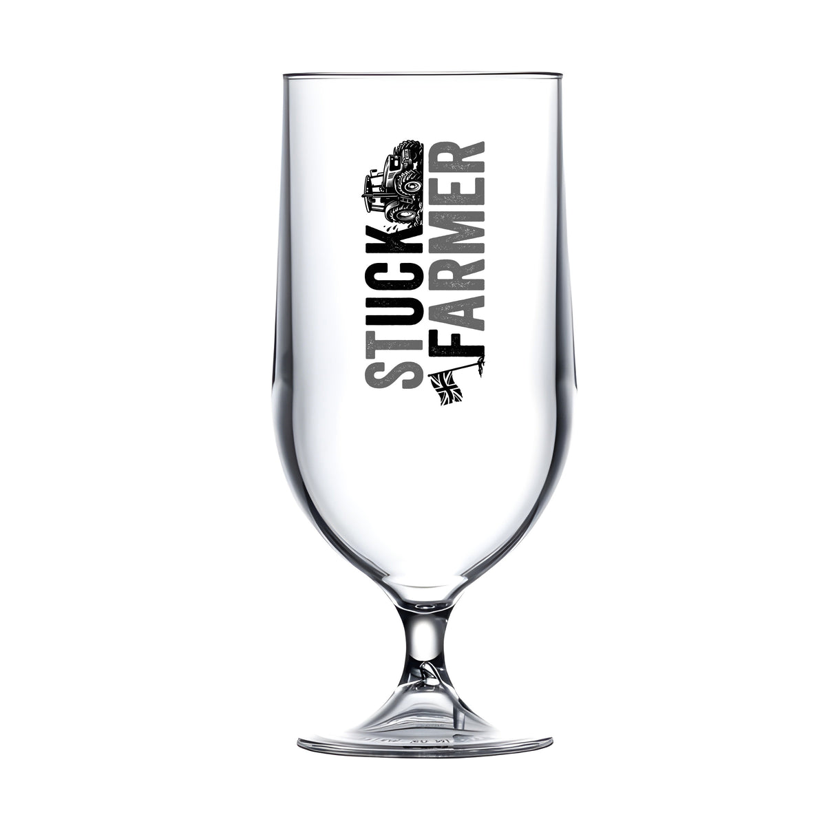 Stuck Farmer Elite Goblet (20oz) - Unbreakable Polycarbonate Strip Design