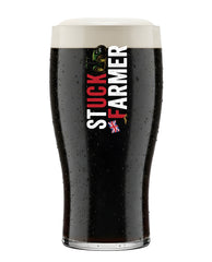 Stuck Farmer Elite Tulip Pint - Unbreakable Polycarbonate Colour Strip Design