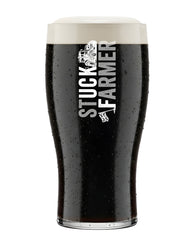 Stuck Farmer Elite Tulip Pint - Unbreakable Polycarbonate Colour Strip Design