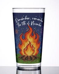 'Remember, Remember...' Bonfire Night! | 20oz Plastic Cup